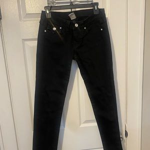 Black, Diamond add-on, straight leg  true religion jeans